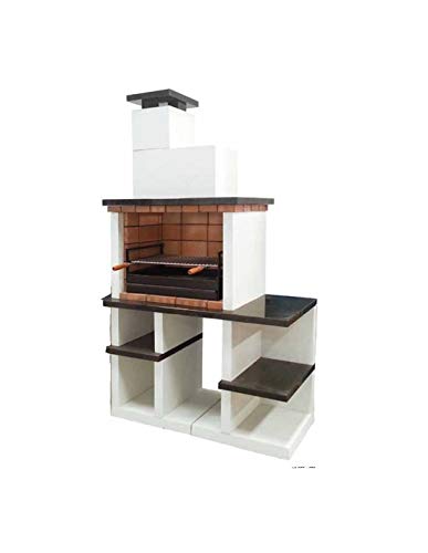 SOLSUN-GRILL - Barbacoa Obra NIJAR 128,5x977x210 cm