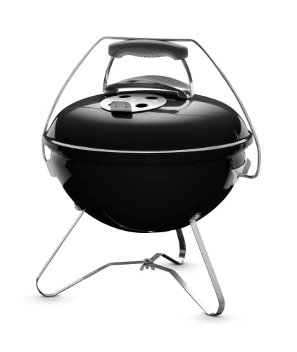 Weber Smokey Joe Premium Barbacoa de Carbón, con asa para transportar, 37 cm,...