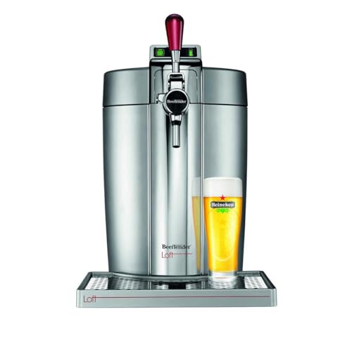 KRUPS vb700e00 Tiradores de Cerveza, Plastique, Plata/Cromado