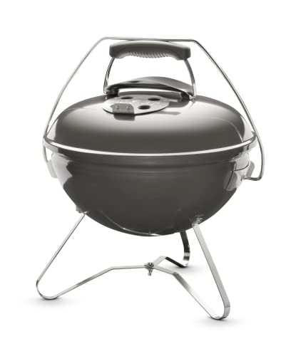 Weber Smokey Joe Premium Barbacoa de Carbón, con asa para transportar, 37 cm,...