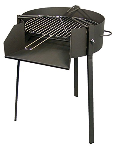 Imex El Zorro 71582 Barbacoa redonda con soporte para paella, diámetro 60 x 75...