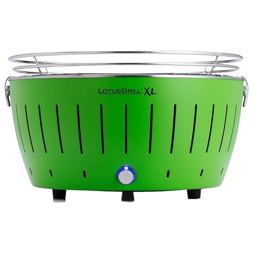 LotusGrill BBQ XL, Light Green Carry Case & Battery