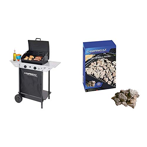 Campingaz Xpert 100 L Barbacoa gas, parrilla gas con dos quemadores compactos,...