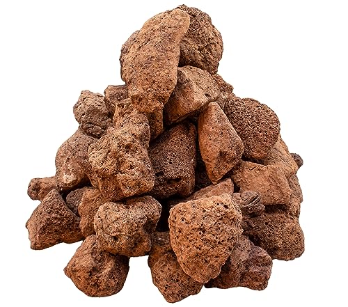 4 kg de rocas de lava para barbacoa.